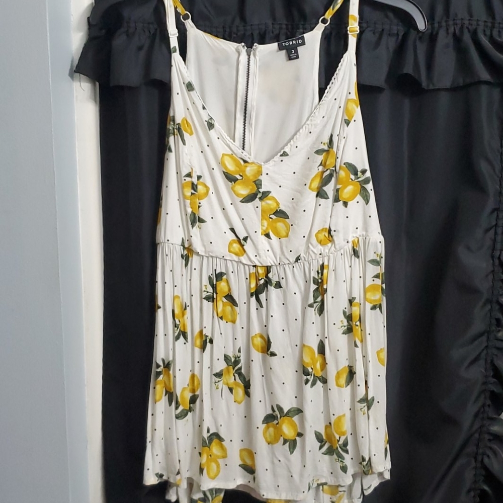 Torrid babydoll tank